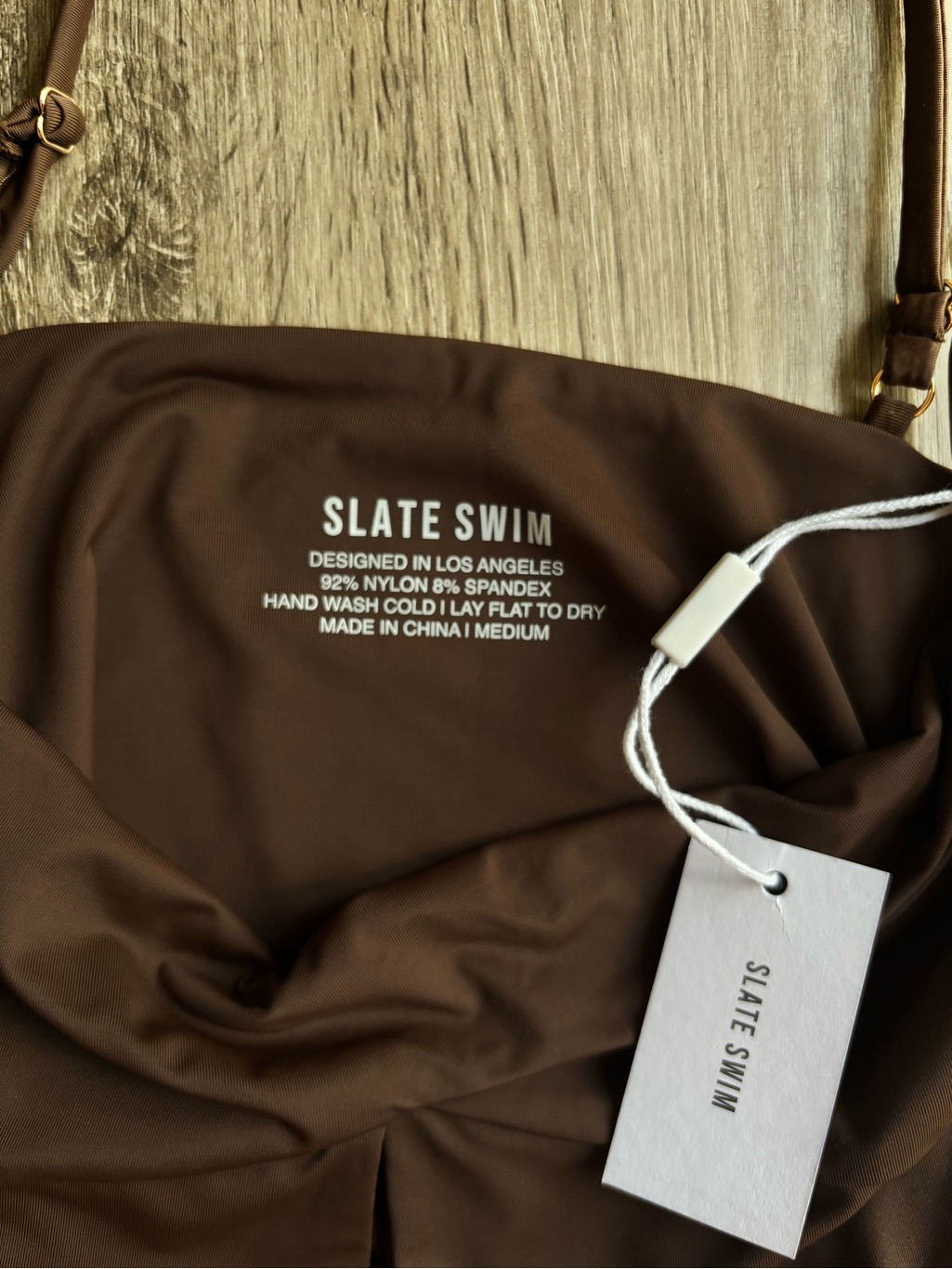 Slate Swim Phoenix One Piece Espresso Medium — image 8 of 8